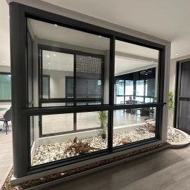 heavy duty aluminium sliding windows